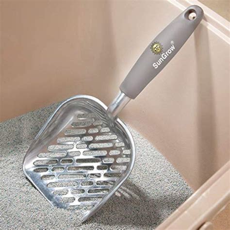 steel poop scooper litter box|SunGrow Non.